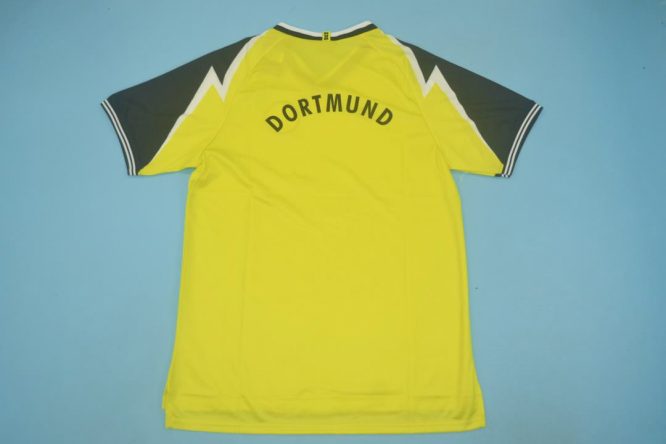 Shirt Back Blank, Borussia Dortmund 1995-1996 Home Short-Sleeve