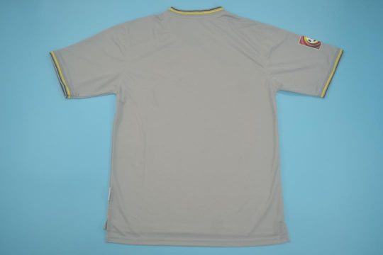 Shirt Back Blank, Borussia Dortmund 2000-2001 Away Gray Short-Sleeve