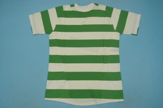 Shirt Back Blank, Celtic Glasgow 2005-2007 Home Short-Sleeve
