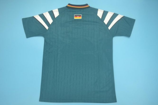 Shirt Back Blank, Germany 1996-1998 Away Green Short-Sleeve