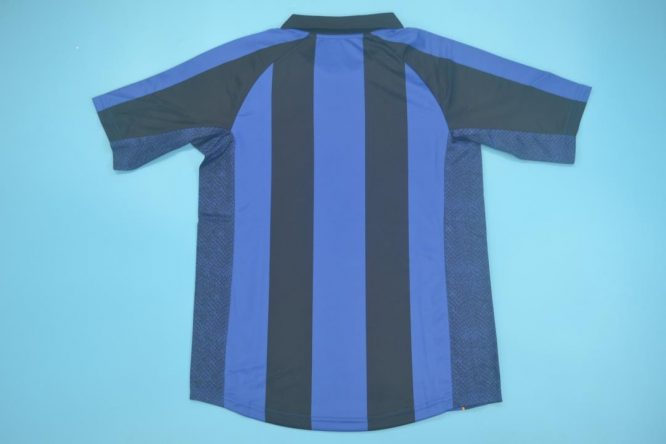 Shirt Back Blank, Inter Milan 2001-2002 Home Short-Sleeve