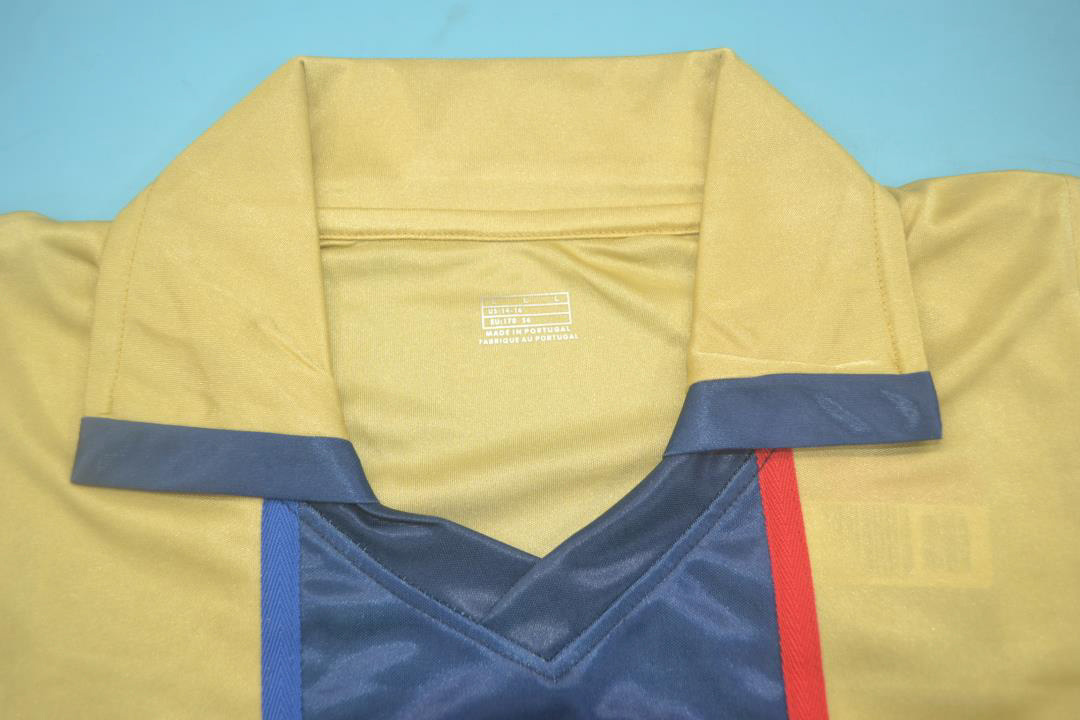 FC Barcelona 2001-2003 Away Short Sleeve Football Shirt [As worn by de Boer, Kluivert & Rivaldo]