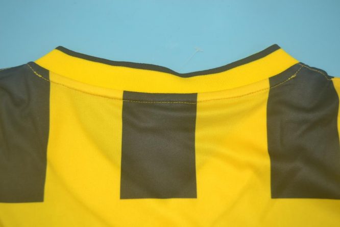 Shirt Collar Back, Borussia Dortmund 2000-2002 Home Short-Sleeve