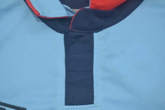 Shirt Collar Front, Celta Vigo 2003-2005 Home Short-Sleeve