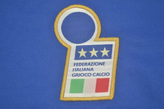 Shirt Italy Emblem, Italy 1996-1998 Home Short-Sleeve