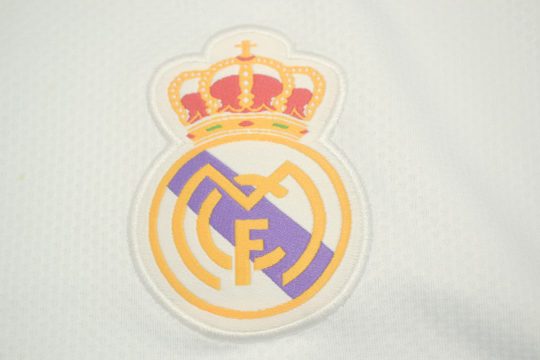 Shirt Real Madrid Emblem, Real Madrid 1997-1998 Home Short-Sleeve