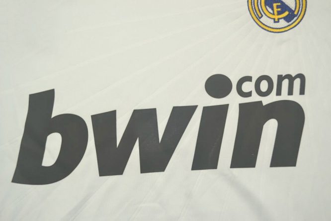 Shirt Bwin Imprint, Real Madrid 2010-2011 Home Short-Sleeve Kit