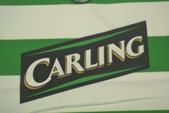 Shirt Carling Imprint, Celtic Glasgow 2005-2007 Home Short-Sleeve