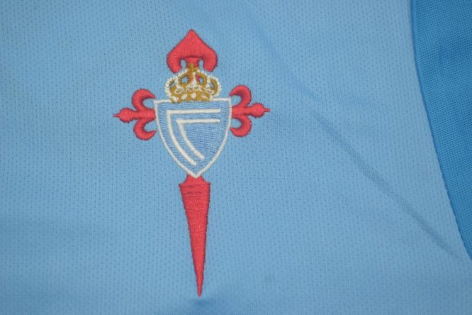 Shirt Celta Vigo Logo, Celta Vigo 2003-2005 Home Short-Sleeve