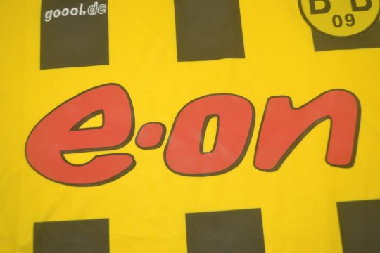 Shirt EOn Logo, Borussia Dortmund 2000-2002 Home Short-Sleeve