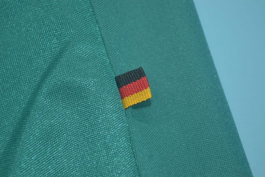 Shirt Germany Mini, Germany 1998 Away Green Short-Sleeve