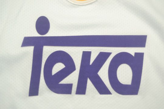 Shirt Teka Emblem, Real Madrid 1997-1998 Home Short-Sleeve