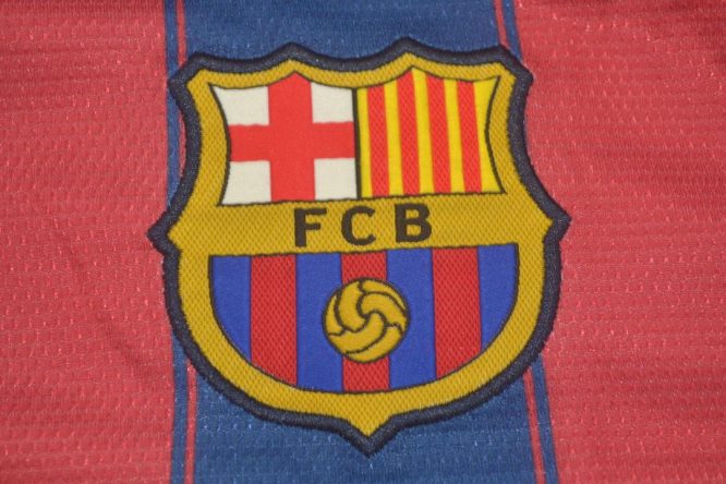 Shirt Barcelona Logo, Barcelona 2009-2010 Home Short-Sleeve