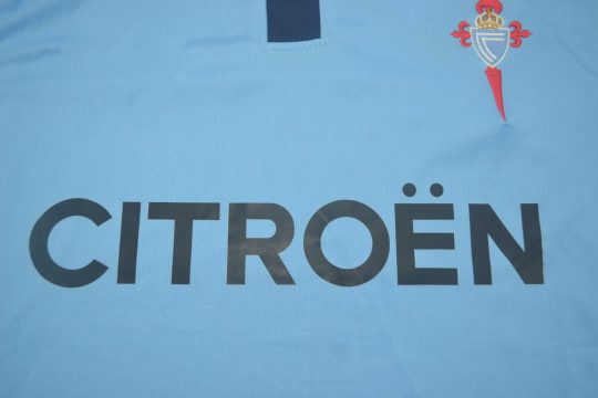 Shirt Citroen Logo, Celta Vigo 2003-2005 Home Short-Sleeve