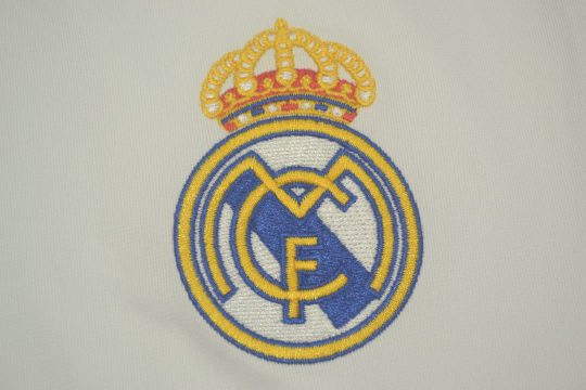 Shirt Real Madrid Logo, Real Madrid 2007-2008 Home Short-Sleeve