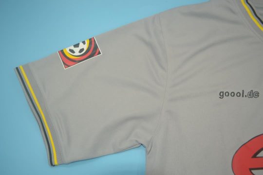 Shirt Sleeve, Borussia Dortmund 2000-2001 Away Gray Short-Sleeve