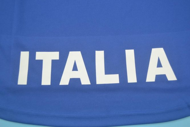 Shirt Italia Back Imprint, Italy 1996-1998 Home Short-Sleeve