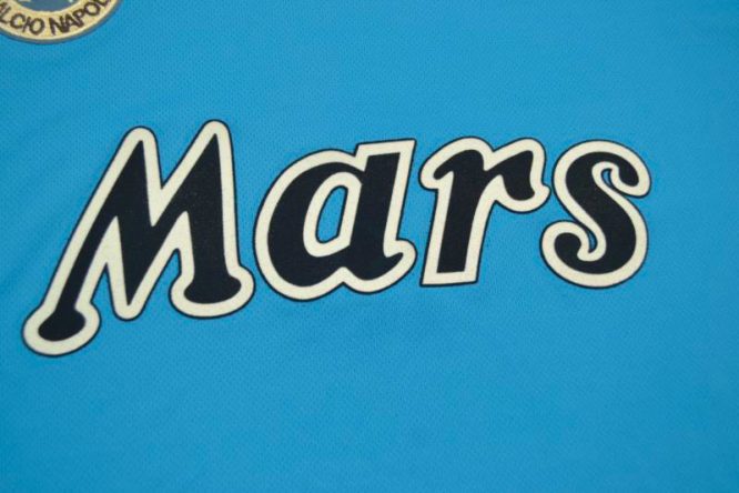 Shirt Mars Sign, Napoli 1988-1989 Home Short-Sleeve Kit