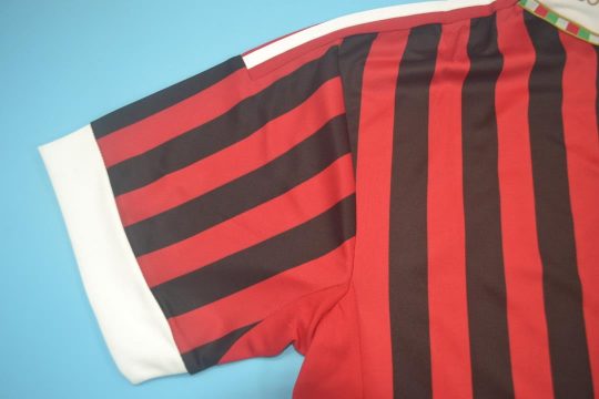 Shirt Sleeve, AC Milan 2011-2012 Home Short-Sleeve