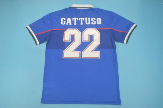 Gattuso Nameset, Rangers 1997-1999 Home Short-Sleeve