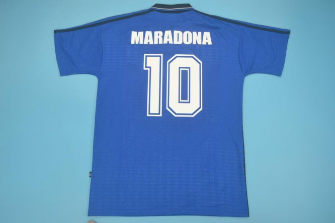 Maradona Nameset, Argentina 1994 Away Short-Sleeve