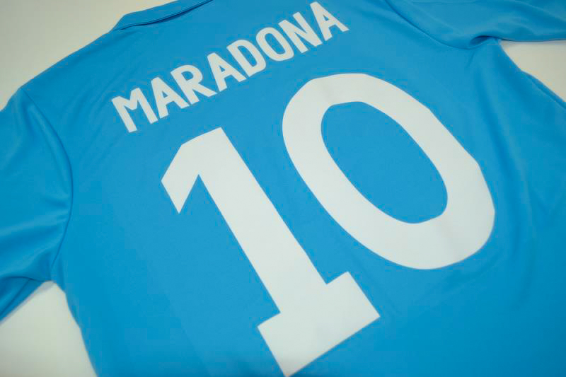 Napoli retro Maradona Napoli MARS 1988-1989 SCUDETTO jersey maglia camiseta 