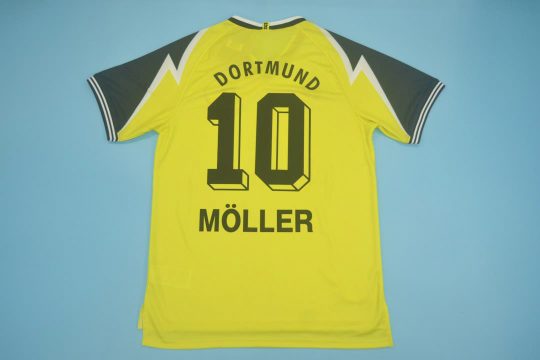 Moller Nameset, Borussia Dortmund 1995-1996 Home Short-Sleeve