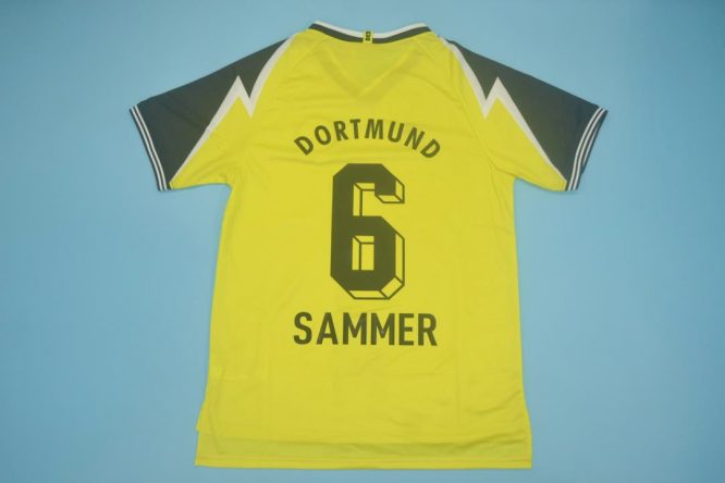 Sammer Nameset, Borussia Dortmund 1995-1996 Home Short-Sleeve