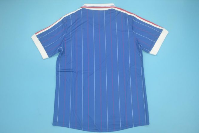 Shirt Back Blank, France 1982 Home Short-Sleeve