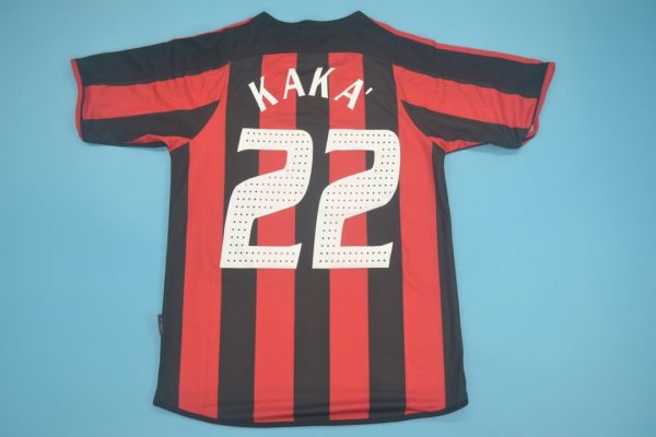 Kaka Nameset, AC Milan 2003-2004 Home Short-Sleeve