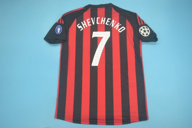 Shevchenko Nameset, AC Milan 2002-2003 Home Short-Sleeve