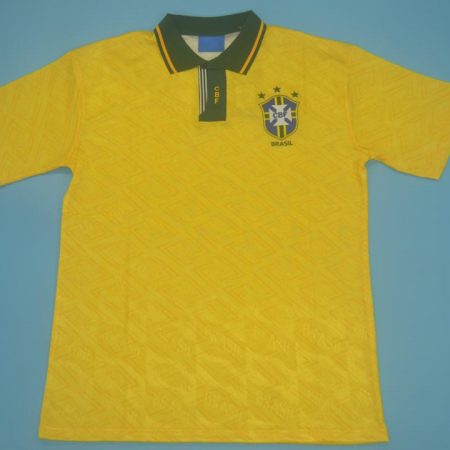 Shirt Front, Brazil 1991-1993 Home Short-Sleeve