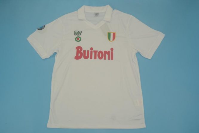 Shirt Front, Napoli 1987-1988 Away Short-Sleeve