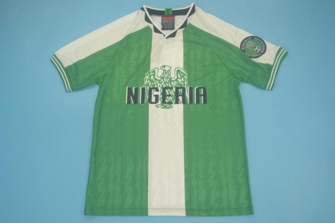 Shirt Front, Nigeria 1996-1998 Home Short-Sleeve