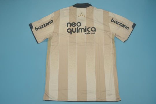 Shirt Back Blank, Corinthians 2010-2011 Centenary Shirt Short-Sleeve
