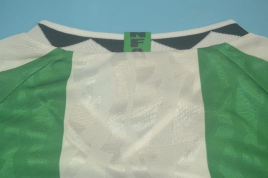 Shirt Collar Back, Nigeria 1996-1998 Home Short-Sleeve