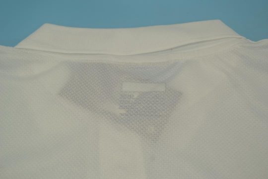 Shirt Collar Back, Inter Milan 2009-2010 Away White Short-Sleeve Kit