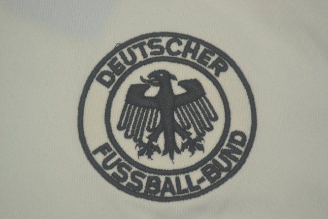 Shirt Germany Emblem, Germany 1980 Home Short-Sleeve