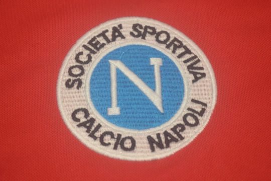 Shirt Napoli Emblem, Napoli 1988-1989 Third Short-Sleeve