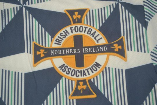 Shirt Northern Ireland Emblem, Northern Ireland 1990-1993 Away Short-Sleeve