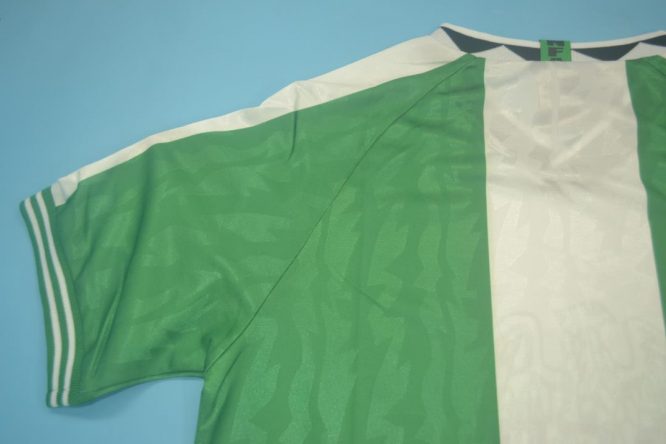 Shirt Sleeve, Nigeria 1996-1998 Home Short-Sleeve