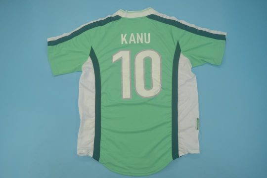 Kanu Nameset, Nigeria 1998 Home Short-Sleeve