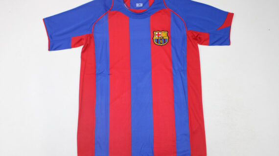 Shirt Front, Barcelona 2004-2005 Home Short-Sleeve Jersey