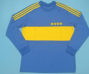 Shirt Front, Boca Juniors 1981 Home Long-Sleeve