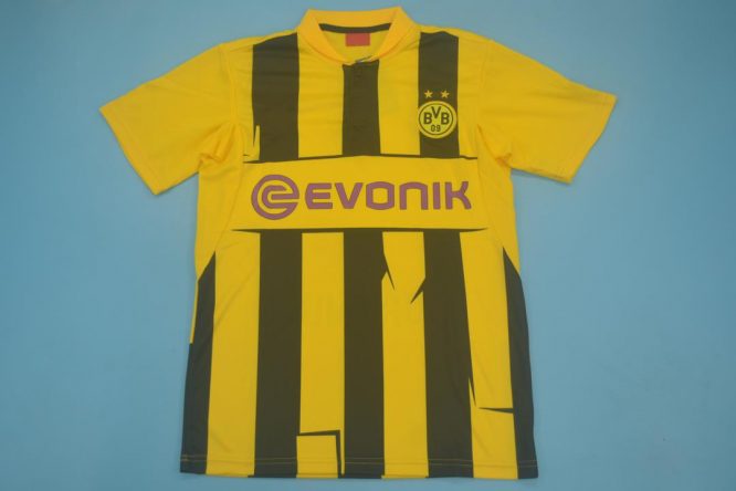 Shirt Front, Borussia Dortmund 2012-2013 Home Cups UCL Short-Sleeve Kit