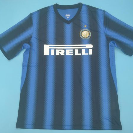 Shirt Front, Inter Milan 2010-2011 Home Short-Sleeve