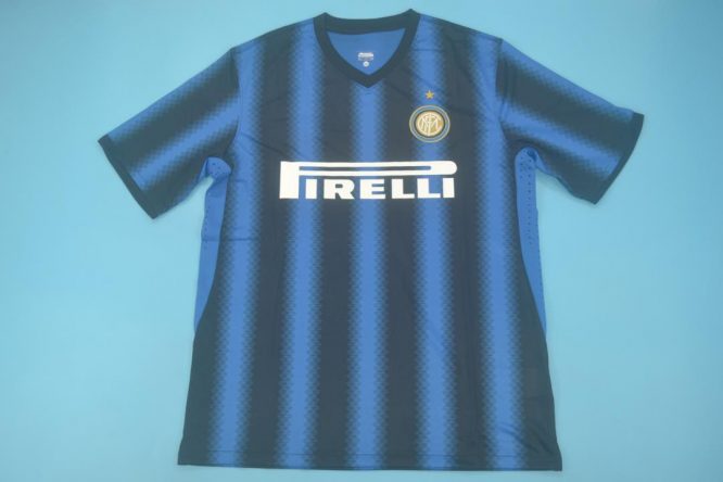 Shirt Front, Inter Milan 2010-2011 Home Short-Sleeve