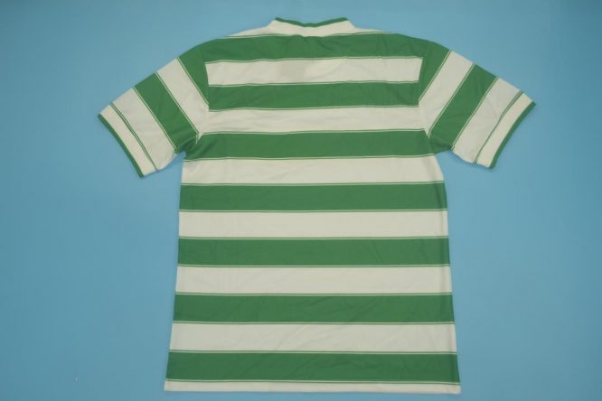 Shirt Back Blank, Celtic Glasgow 1985-1987 Home Short-Sleeve