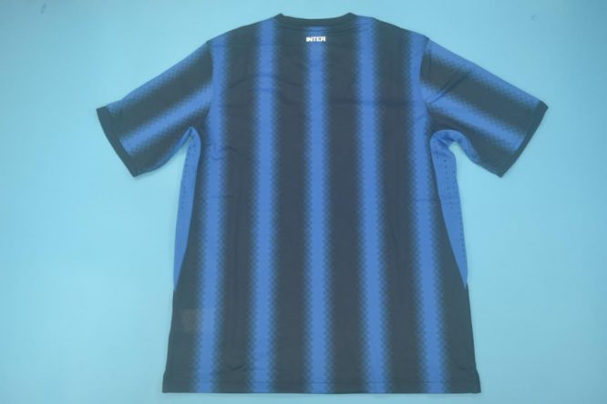 Shirt Back Blank, Inter Milan 2010-2011 Home Short-Sleeve