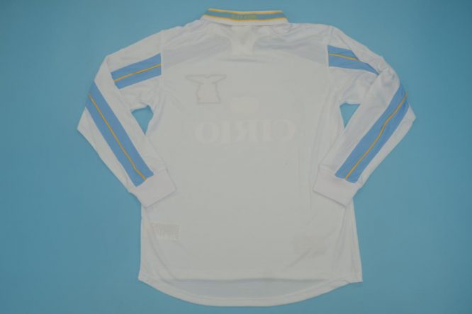 Shirt Back Blank, Lazio 1999-2000 Away Centenary Long-Sleeve Kit